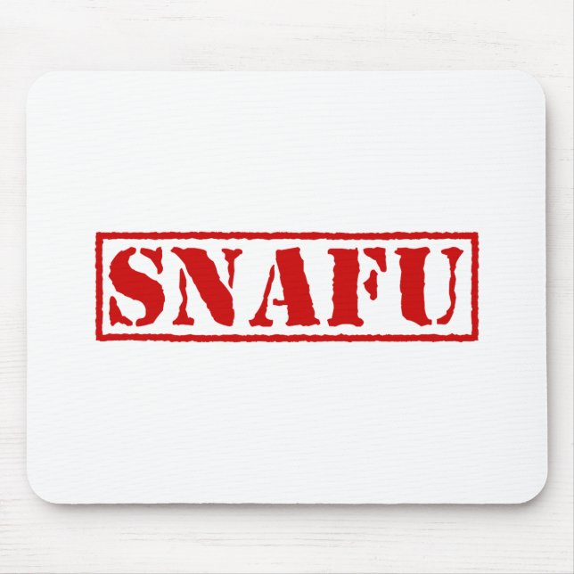 SNAFU MOUSE MAT (Front)