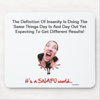 Snafu mouse mat