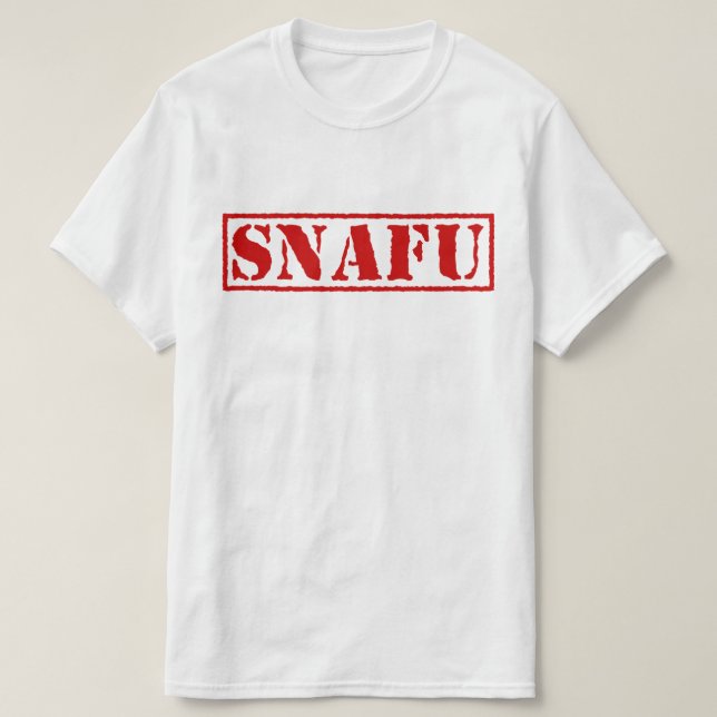 SNAFU T-Shirt (Design Front)