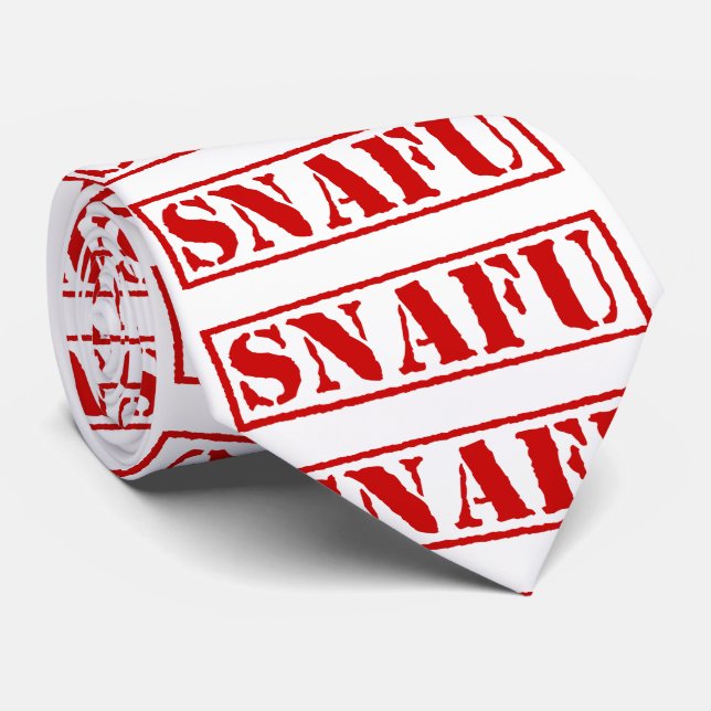 SNAFU TIE (Rolled)