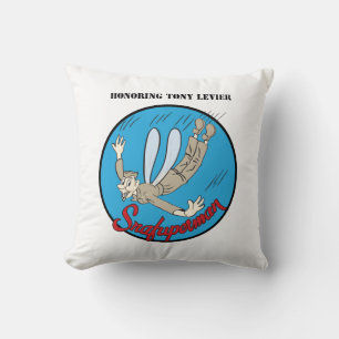 Snafuperman Honouring P-38 Test Pilot Tony LeVier Cushion
