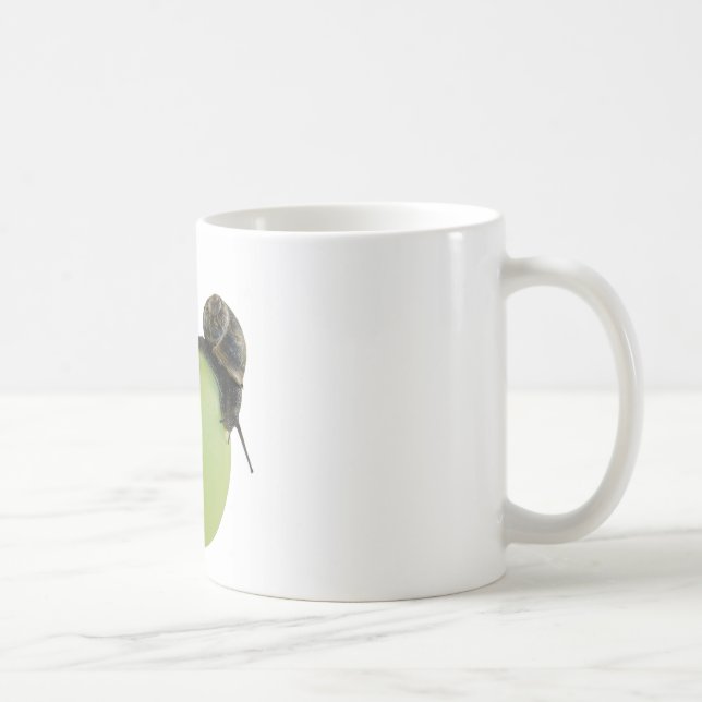 Snail and apple coffee mug (Right)