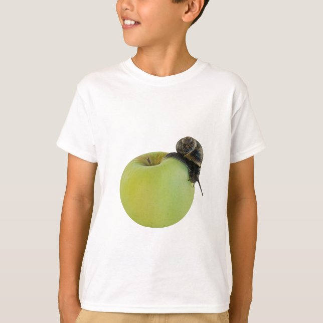 Snail and apple T-Shirt (Front)