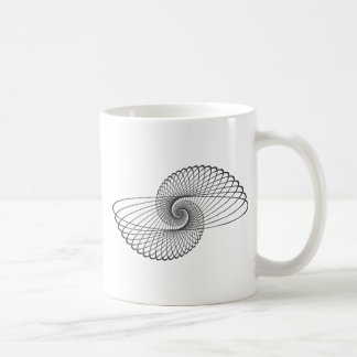Snail arabesque coffee mug