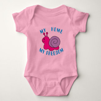 Snail Baby Bodysuit