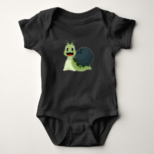 Snail Bowling Bowling ball Baby Bodysuit