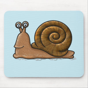 Snail Cartoon Mouse Mat