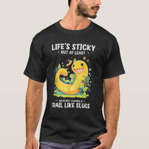 Snail Catching Quote for Slug Collecting and Slug T-Shirt