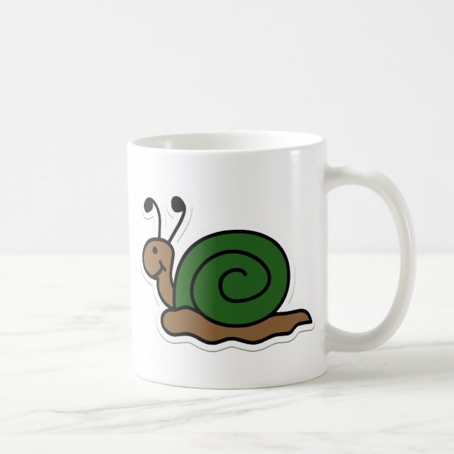snail coffee mug (Right)