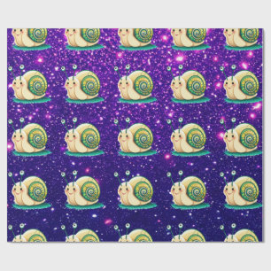 Snail Cute Charming Theme Character Gift Wrap
