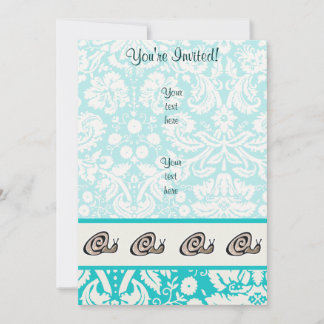 Snail; Cute Invitation