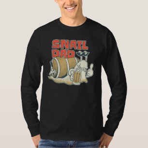 Snail Dad Rare Snail Keeper Pet Slug Snail T-Shirt