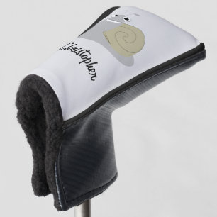 Snail Design Personalised Golf Head Cover