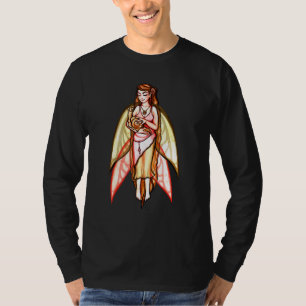 Snail Fairy Nature Fairy Art Druid T-Shirt