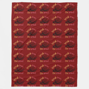 Snail Fleece Blanket