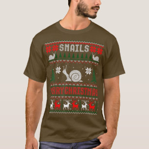 Snail Funny Ugly Christmas Sweater Style