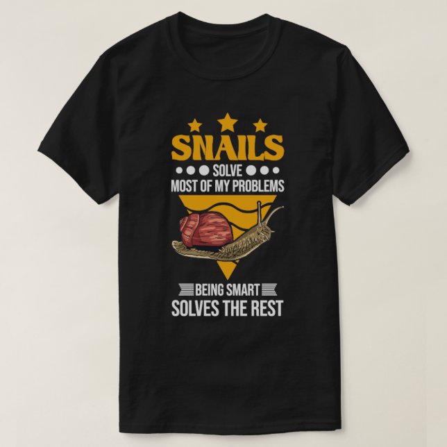 Snail Gift Edible4  T-Shirt (Design Front)