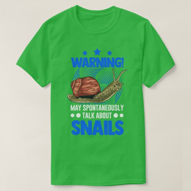Snail Gift Edible9  T-Shirt (Design Front)