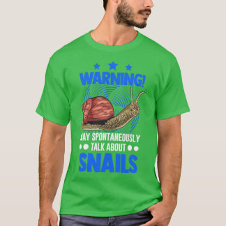 Snail Gift Edible9 T-Shirt