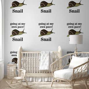 Snail Going At My Own Pace Funny Snail Wallpaper