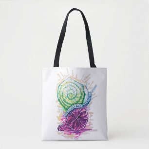 Snail in the Fig Tote Bag