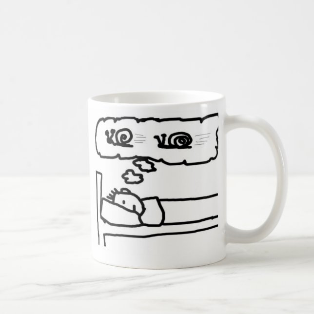 snail in your dreams coffee mug (Right)