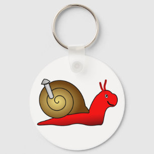 Snail Keychain