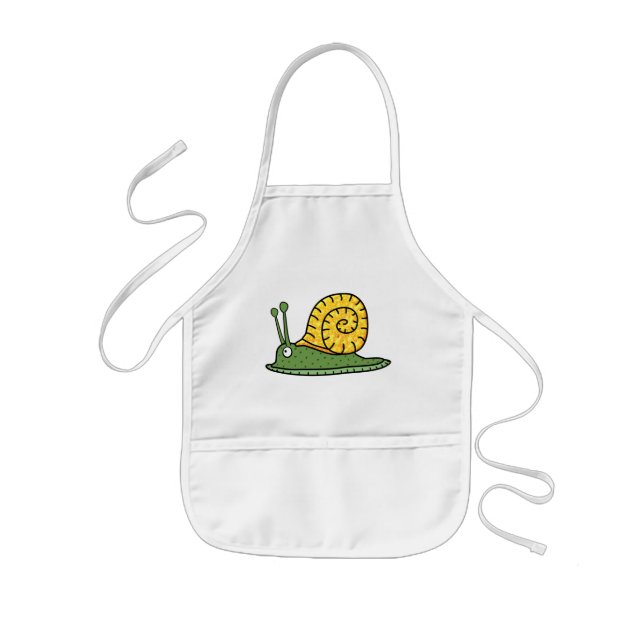 Snail Kids Apron (Front)