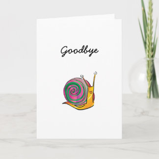 Snail Leaving Card
