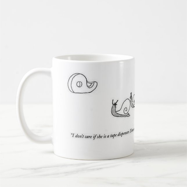 SNAIL LOVE COFFEE MUG (Left)