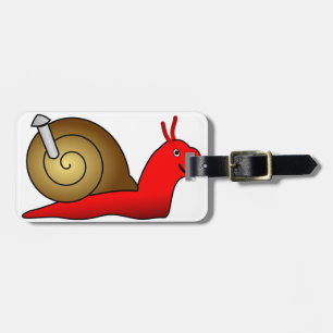 Snail Luggage Tags