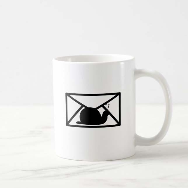 snail mail coffee mug (Right)