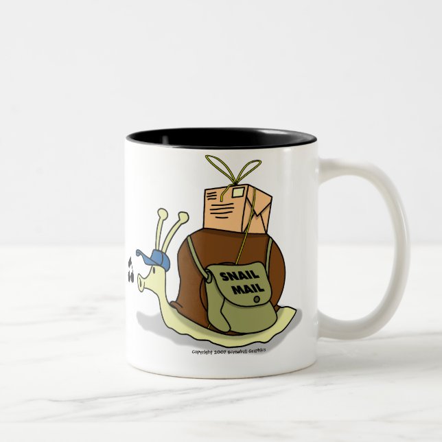 Snail Mail Coffee Mug (Right)