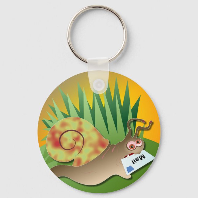 Snail Mail Key Ring (Front)