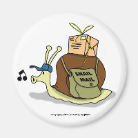 Snail Mail Magnet