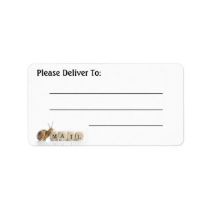 Snail Mail Please Deliver To (PDT) Labels