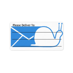 Snail Mail Please Deliver To (PDT) Labels