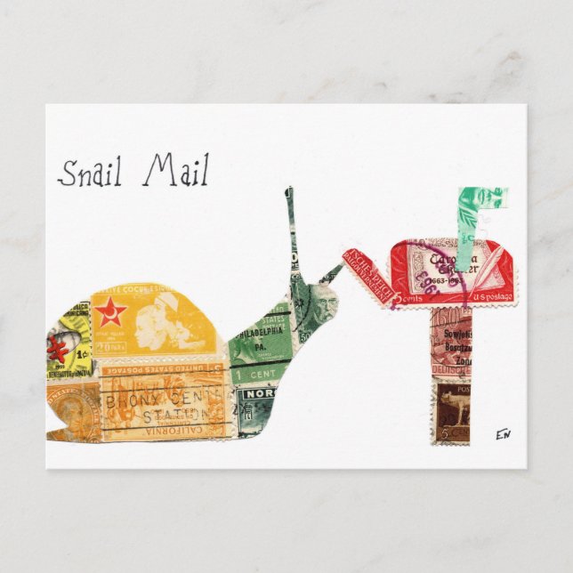 Snail Mail Postcard (Front)