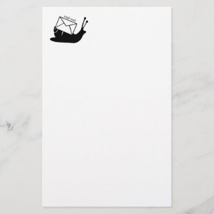 Snail mail stationery