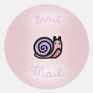 ‘snail mail’ sticker set
