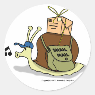 Snail Mail Stickers