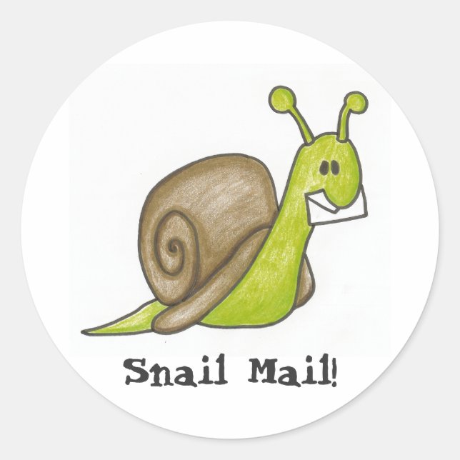 Snail Mail Stickers (Front)