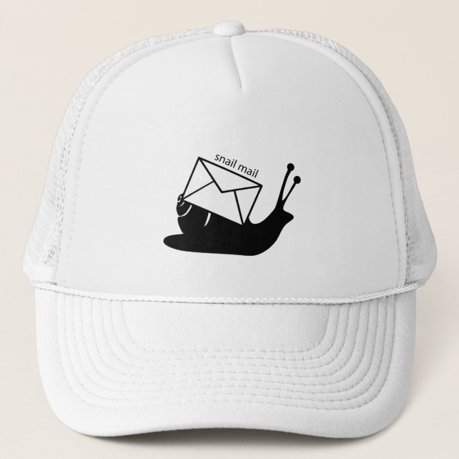 Snail mail trucker hat (Front)