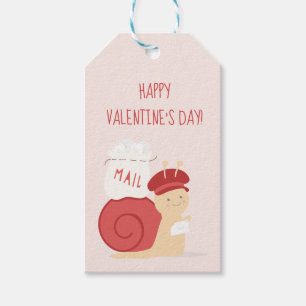 Snail Mail Valentine Favour Tag