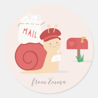 Snail Mail Valentine Sticker