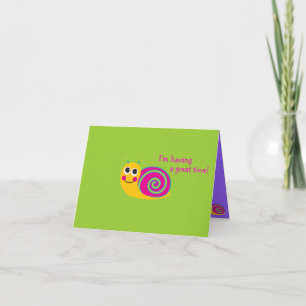Snail Notecard