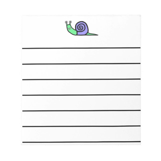 Snail Notepad (Front)