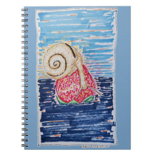 Snail on the Strawberry Notebook