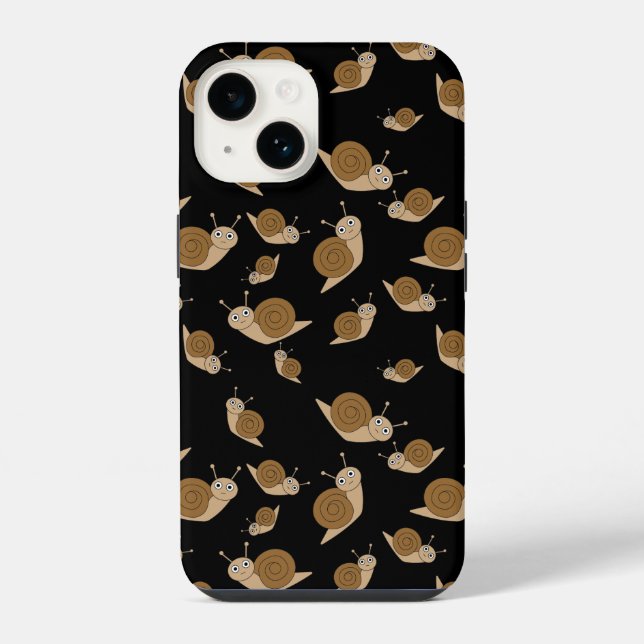 Snail Pattern iPhone Case (Back)