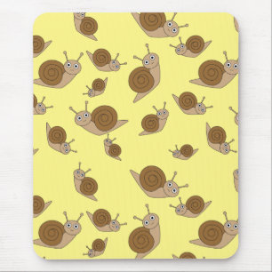 Snail Pattern Mouse Mat